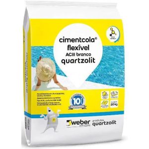 CIMENTCOLA AC-3 BRANCA QUARTZOLIT 20KG